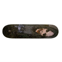 DEAD AND ROTTING CUSTOM SKATE BOARD