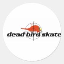 Dead Bird Skate Sticker