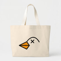 dead bird. tote bags