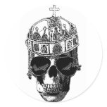 Dead Byzantine Emperor with sunglasses Stickers