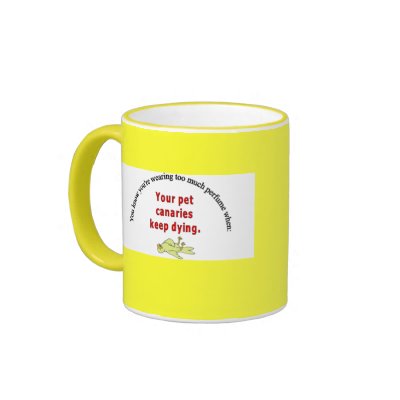 Dead Canary Large Mug by dotvalone