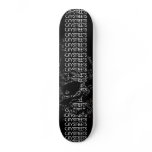 dead city streets skate board deck