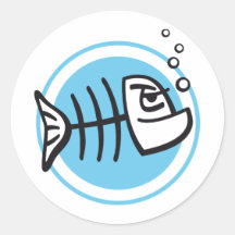 dead fish stickers