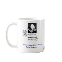 Dead Lawyer™ Corporate Lawyer Coffee Mug