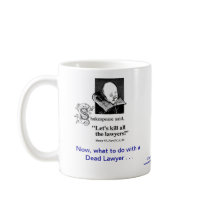 Dead Lawyer™ Criminal Defence Lawyer Coffee Mug