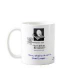 Dead Lawyer™ Ex-Husband's Lawyer Coffee Mug