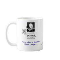 Dead Lawyer™ Real Estate Lawyer Coffee Mug