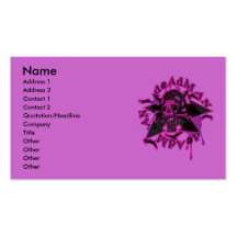 DEAD_MAN MODÈLE DE CARTE DE VISITE