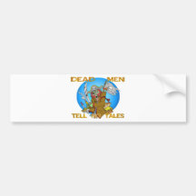DEAD MEN TELL NO TALES BUMPER STICKERS