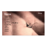 Dead mosquito business card template