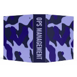 Dead of Night Dark Midnight Sky Camouflage Vinyl Binders