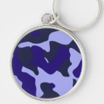 Dead of Night Dark Midnight Sky Camouflage Key Chain
