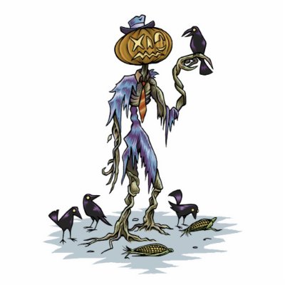 dead scarecrow cut out by doonidesigns