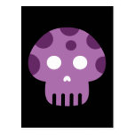 Dead Skull Poison Mushroom Postcards