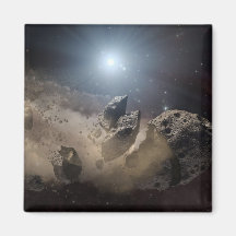 Dead Star Fridge Magnet