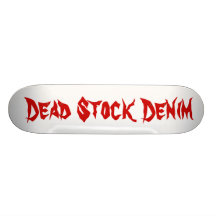 Dead Stock Denim Skateboard Decks
