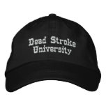 Dead StrokeUniversity embroidered hats