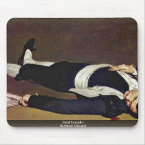 Dead Toreador By Manet Edouard Mousepad