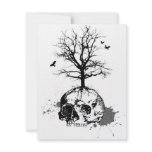 Dead tree invitation card