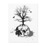 Dead tree postcards