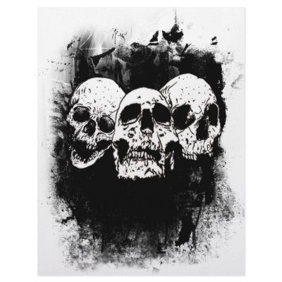 Dead Trio Letterhead by Sleepless_Shadowman