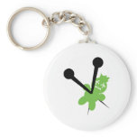 Dead Voodoo Doll Key Chain