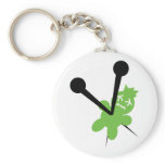 Dead Voodoo Doll Keychain