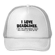 Deadlines... Mesh Hat