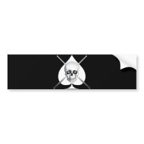 Deadly Billiards Ace Bumper Stickers