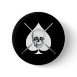 Deadly Billiards Ace Pinback Buttons