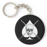 Deadly Billiards Ace Keychain
