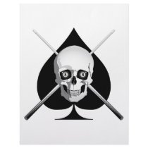 Deadly Billiards Ace Letterhead Template