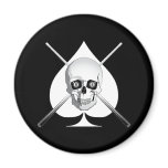 Deadly Billiards Ace Refrigerator Magnets