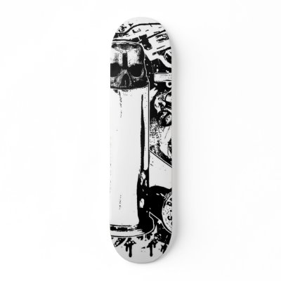 deadly bullet board skate board decks by Primercharge