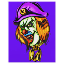 Deadly Evil Clown Flyer Design