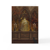 Deadly Figure Halloween Greeting Card