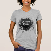 Deadman Court Splatter on Light Kids Shirt