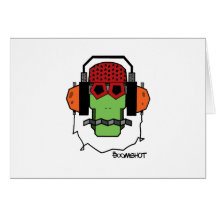 Deadphones Greeting Cards