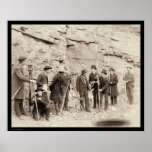 Deadwood Central RR Engineer Corps SD 1888 Poster