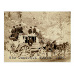 Deadwood Coach Photo 1889 Postcards
