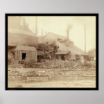Deadwood & Delaware Smelter SD 1891 Print