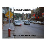 Deadwood South Dakota Retro 1962 Postcard
