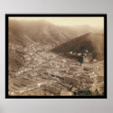 Deadwood View from Mt. Moriah SD 1888 posters