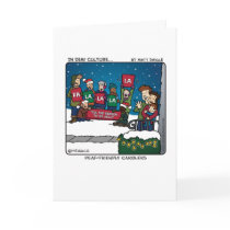 Deaf-Friendly Carolers Greeting Card