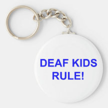 DEAF KID RULE KEY CHAIN