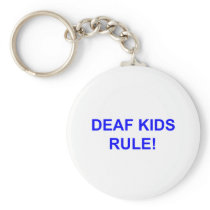 DEAF KID RULE KEY CHAIN