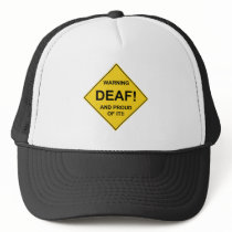 Deaf Proud Mesh Hats