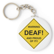 Deaf Proud Key Chains