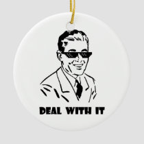 Deal With It Retro ornaments