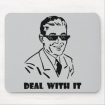 Deal With It Retro mousepads